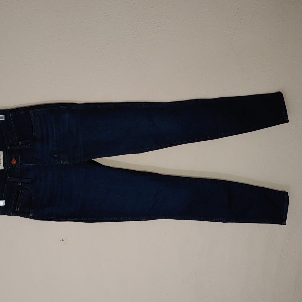 Madewell Women's 26 Waist Whiskered Skinny High-Rise